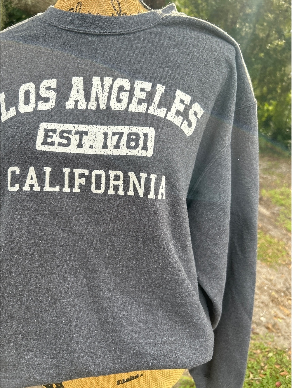 Los Angeles California Graphic Crewneck Sweatshirt